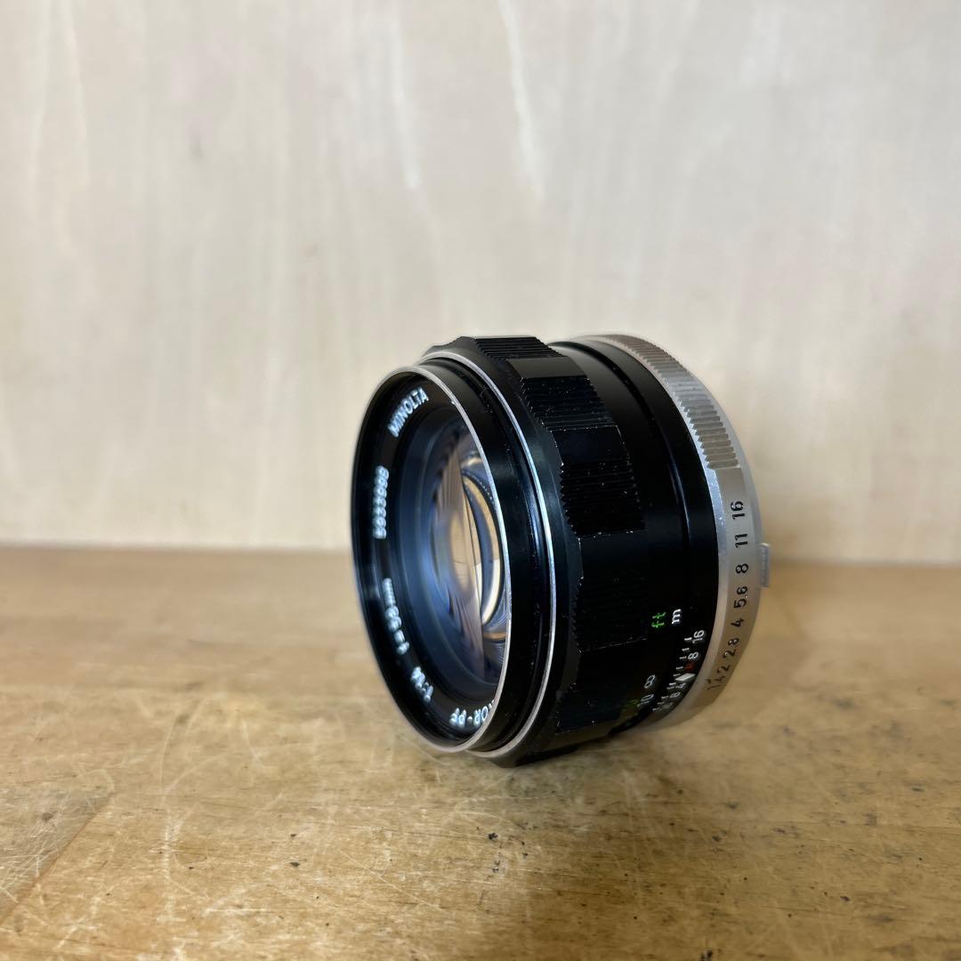 Minolta SRT101+MC Rokkor-PF 58 f1.4 完動美品