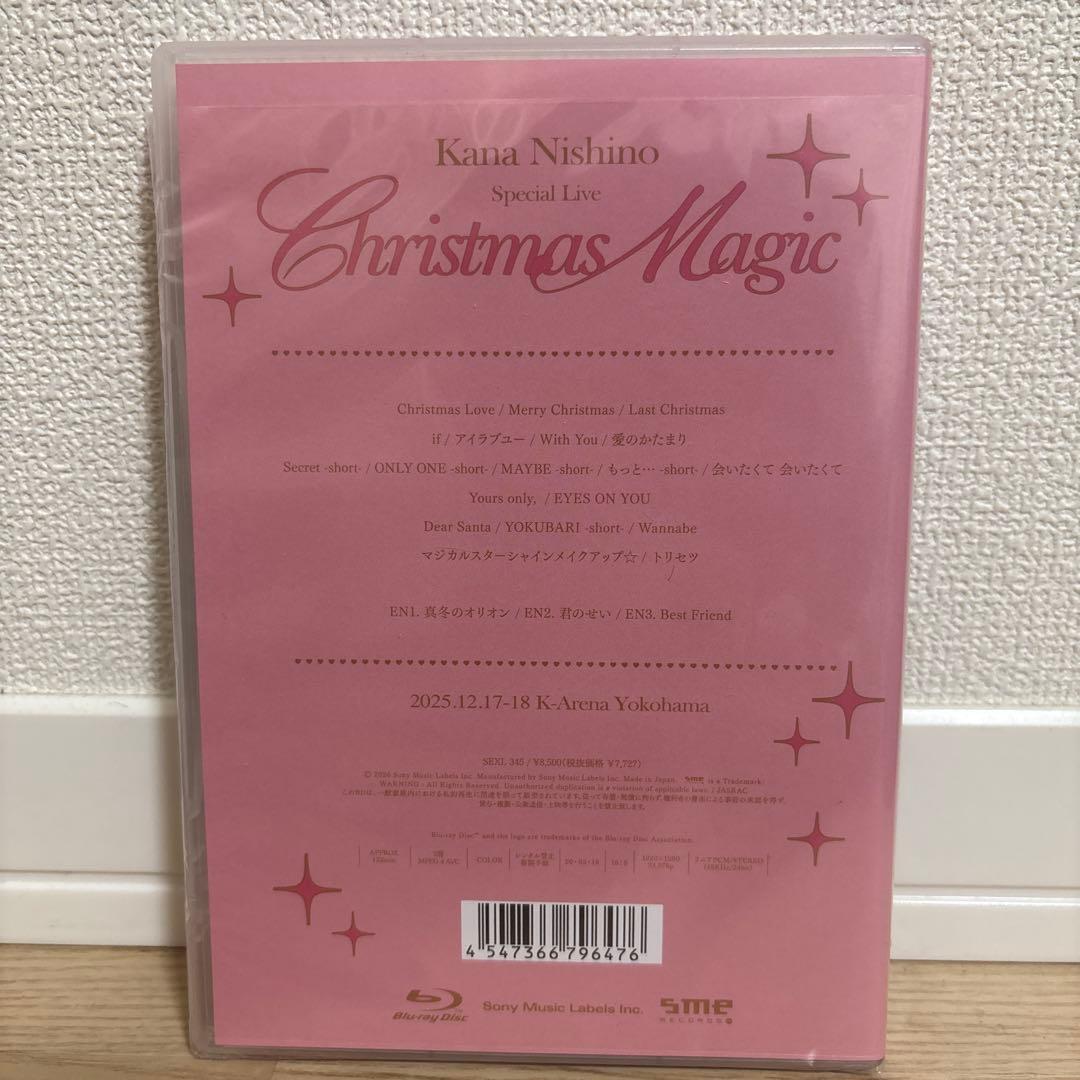 ミュージック Kana Nishino Christmas Magic Blu-ray