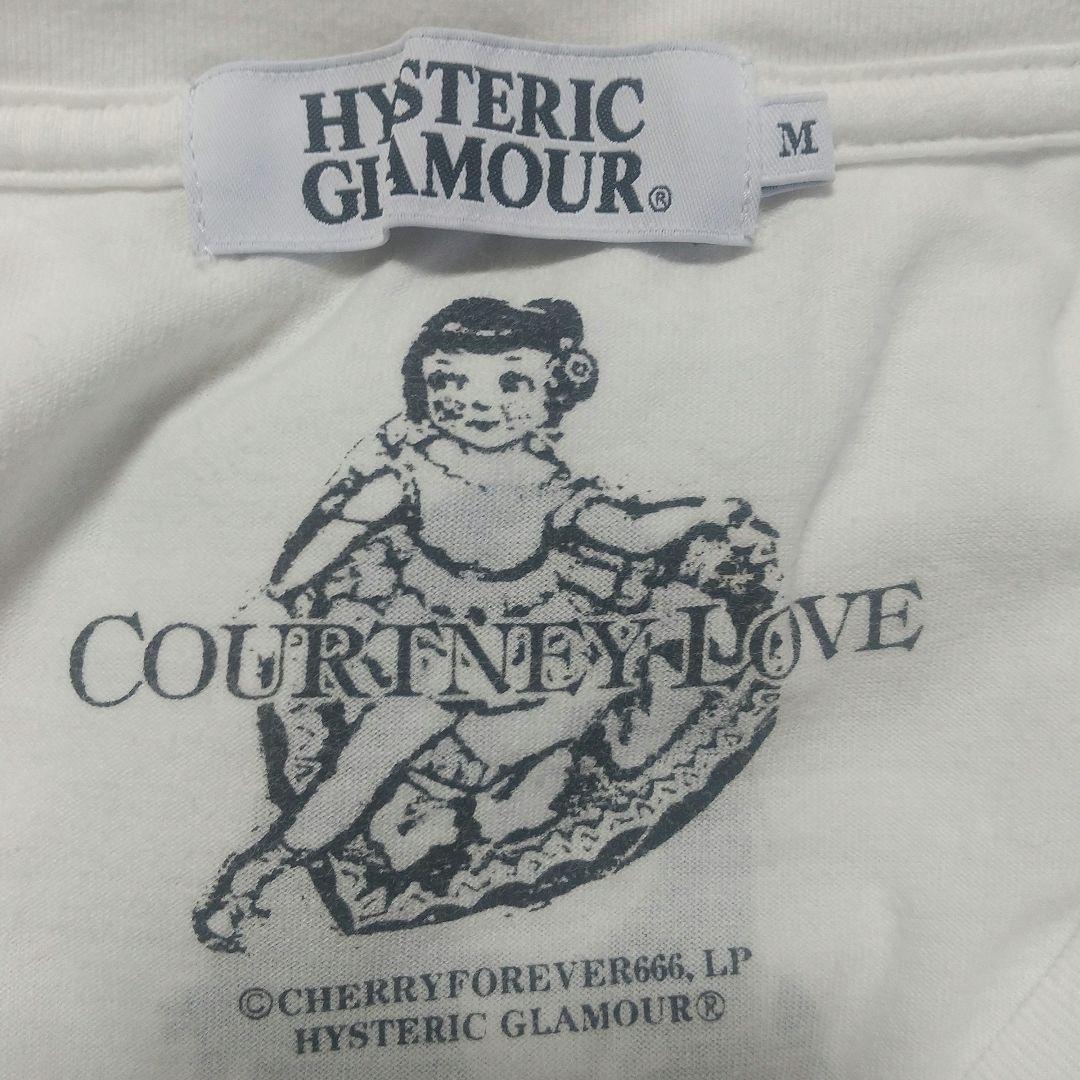 ヒステリックグラマー Courtney Love グラフィックTシャツ Mサイズ