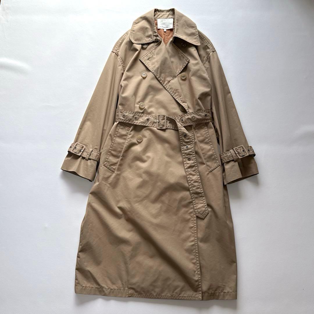 【美品】3.1スリーワンフィリップリム　トレンチコート　ベルテッドAライン