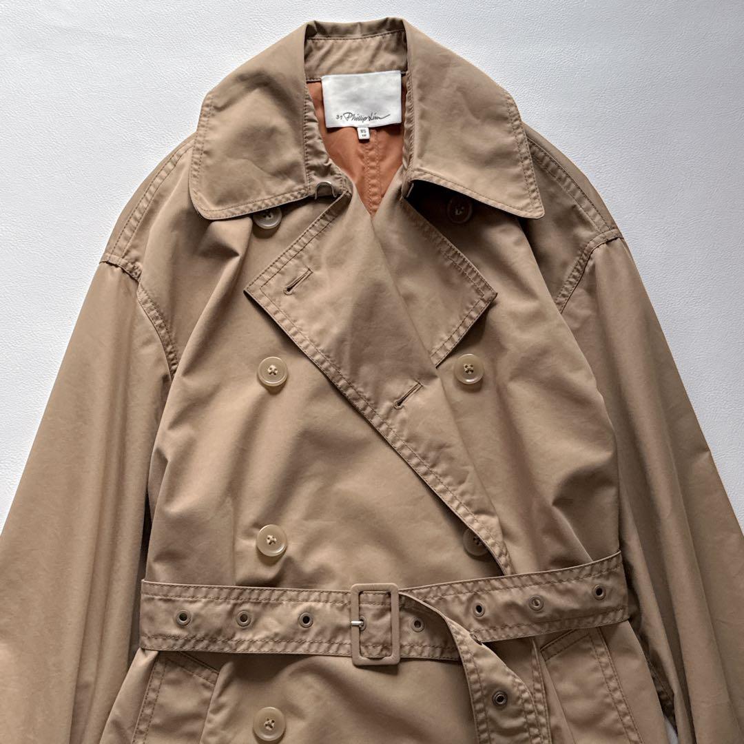 【美品】3.1スリーワンフィリップリム　トレンチコート　ベルテッドAライン