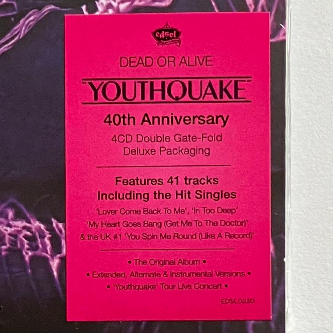 DEAD OR ALIVE『Youthquake (4CD)』【未開封】