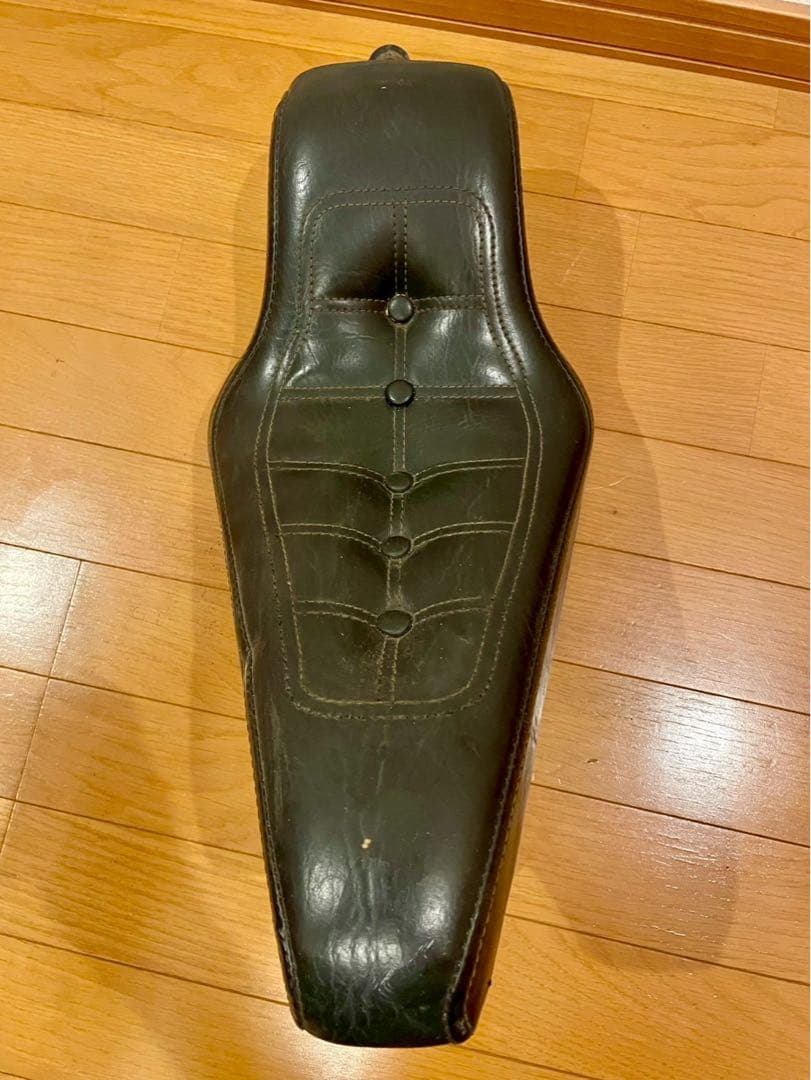 ショベルリジット、シングルシートポスト付きカスタムシート！