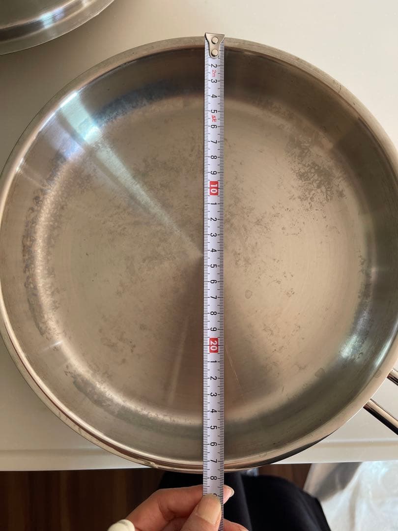 ステンレス製フライパン 直径26㎝
