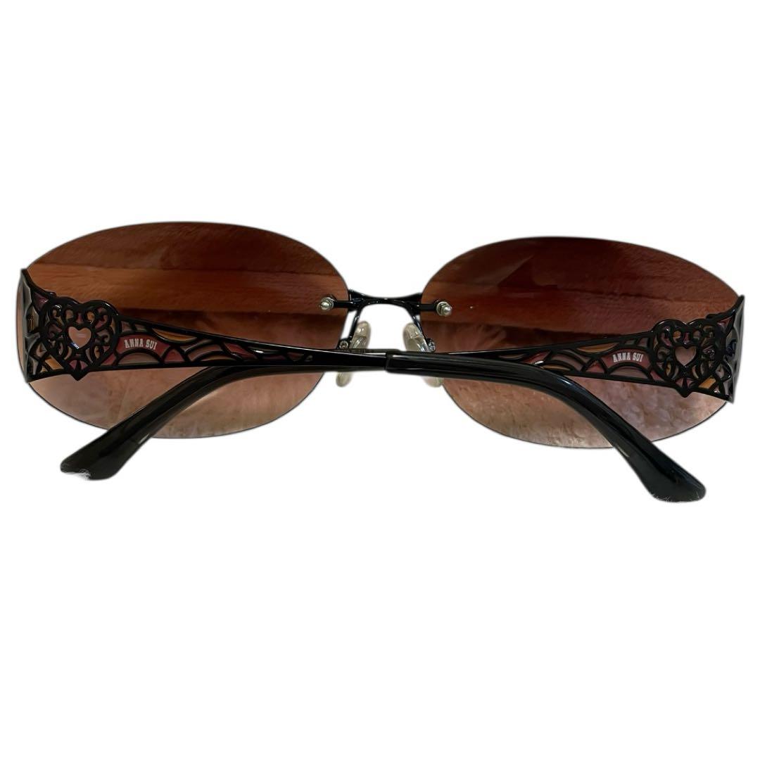 ANNA SUI サングラス ステンドグラス風 ハート ゴシック 美品