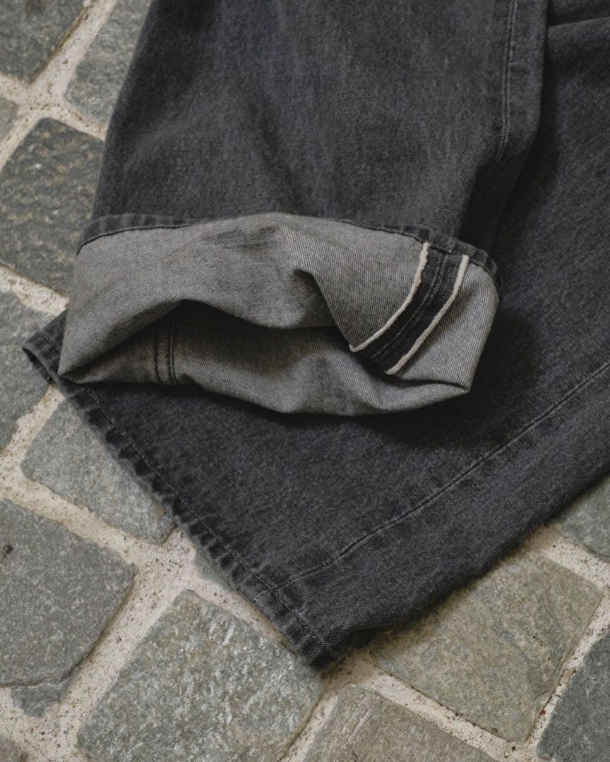 【美品】todayful Cary's Denim グレー 24