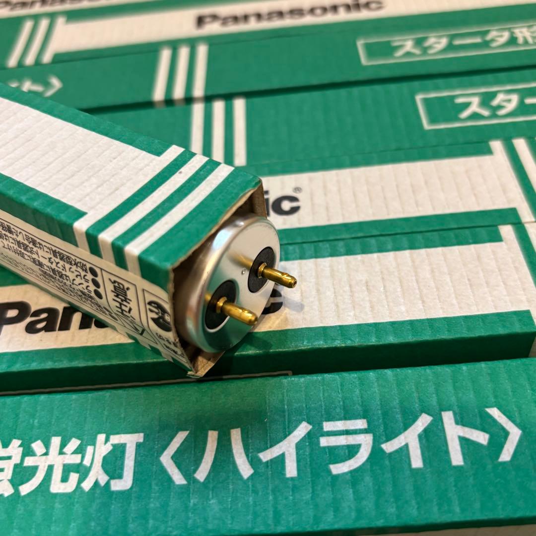 パナソニック 20形直管蛍光灯・白色・スタータ形FL20SSW/18 24本