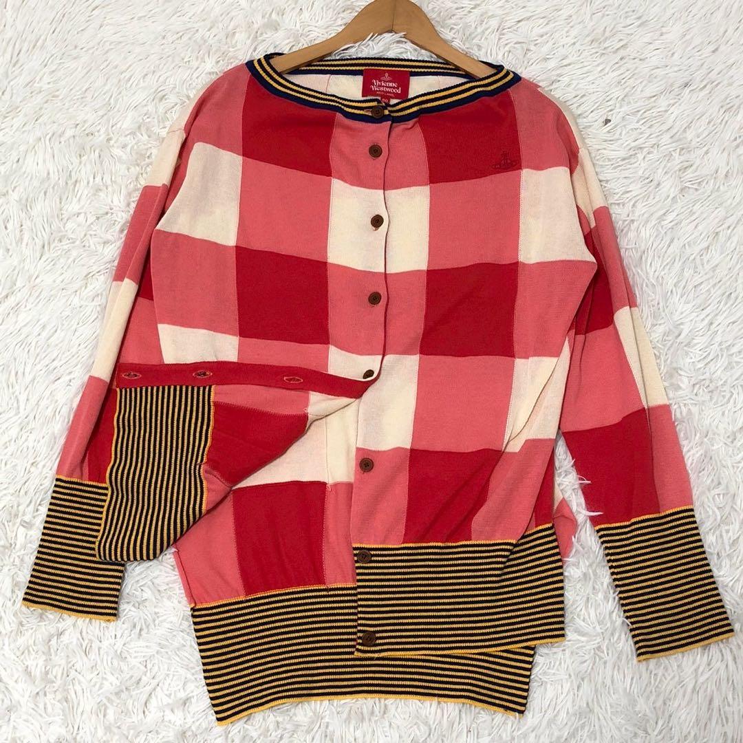 美品◎Vivienne Westwood RED LABEL オーブ刺繍 ニット