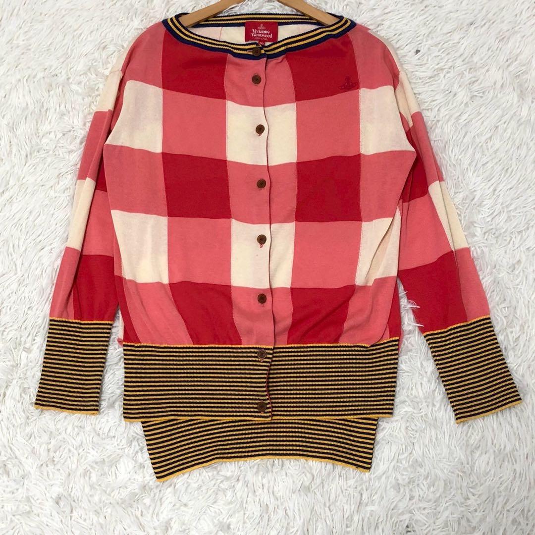 美品◎Vivienne Westwood RED LABEL オーブ刺繍 ニット