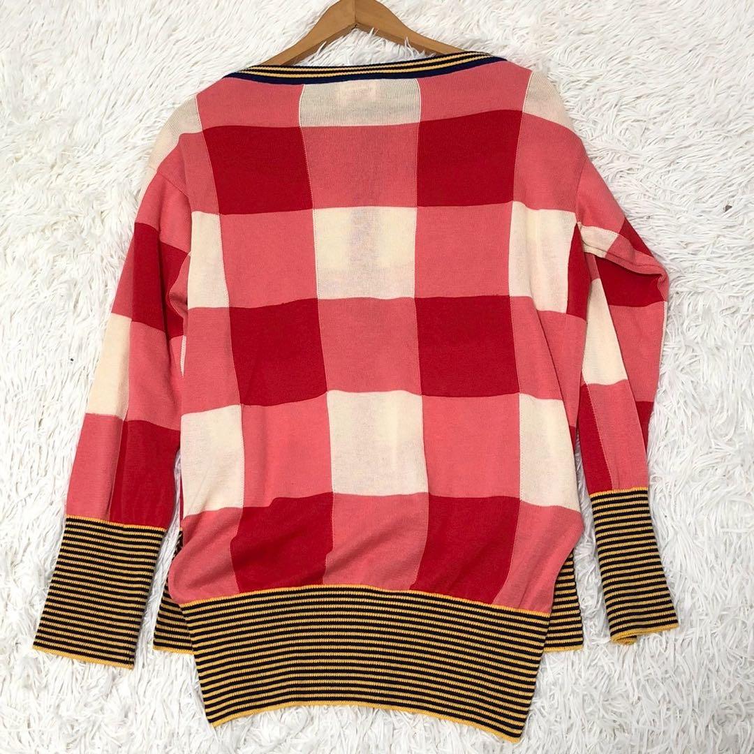 美品◎Vivienne Westwood RED LABEL オーブ刺繍 ニット