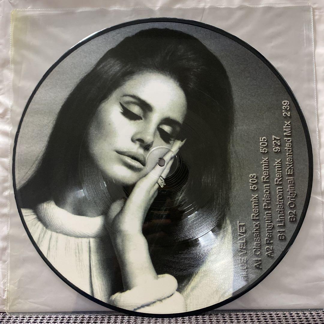 ★ Lana Del Rey \"Blue Velvet\" レコード 12\"