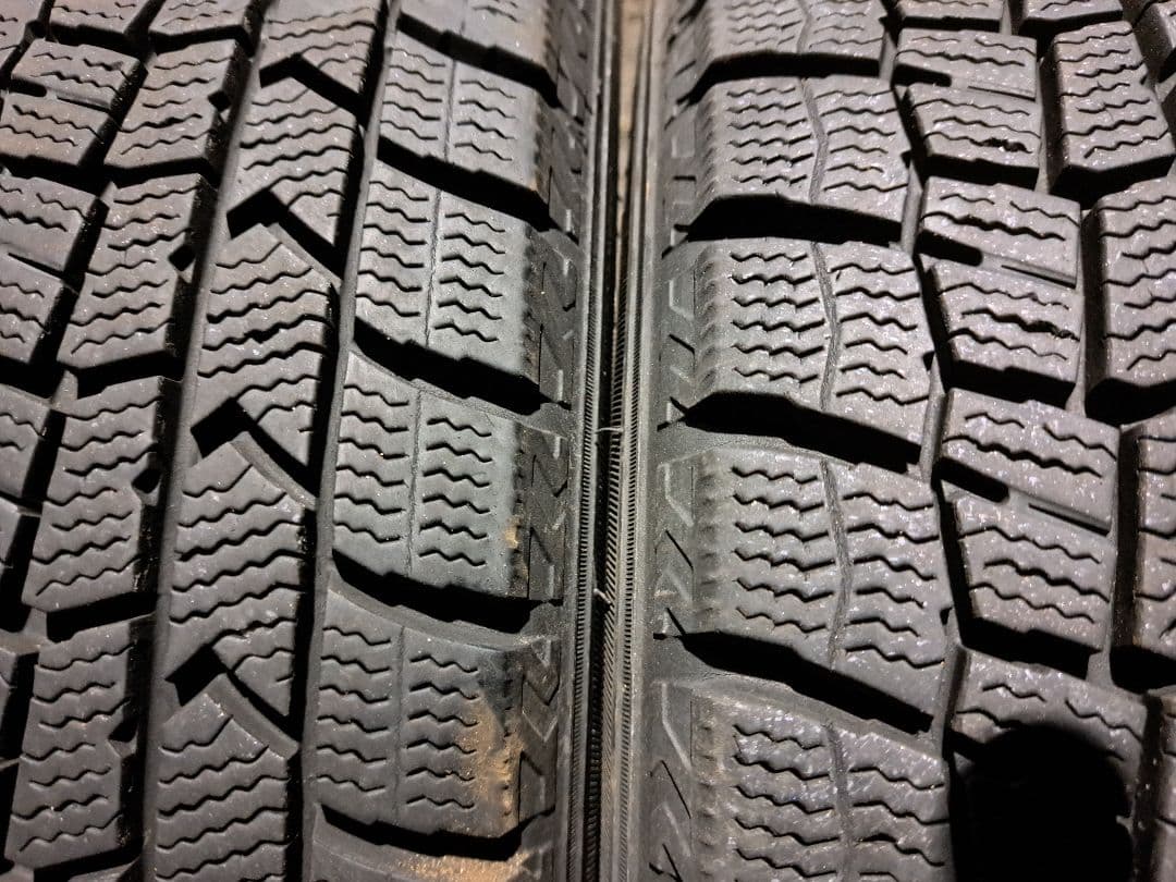 バリ山！155/65R14安心！信頼と剛性のダンロップ！ゴム質良好！送料￥300