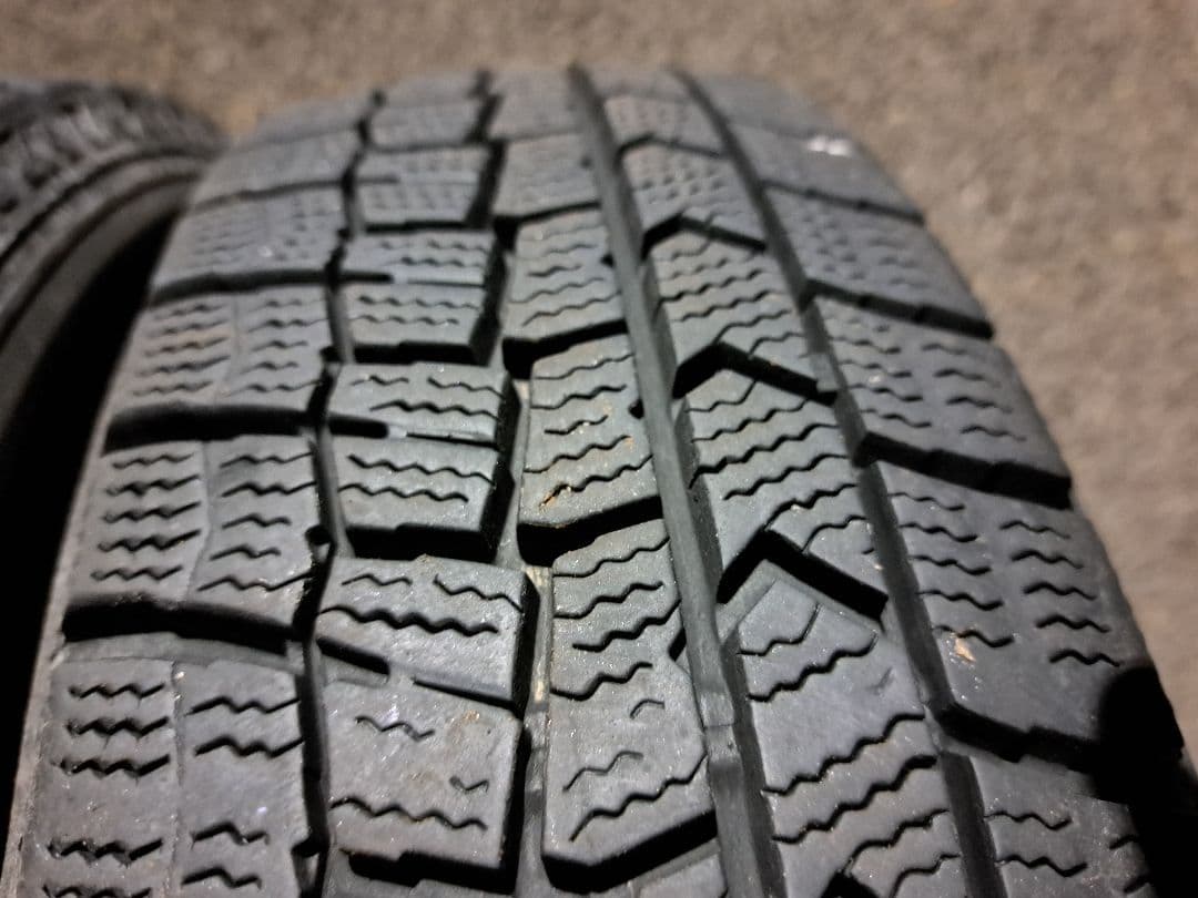 バリ山！155/65R14安心！信頼と剛性のダンロップ！ゴム質良好！送料￥300