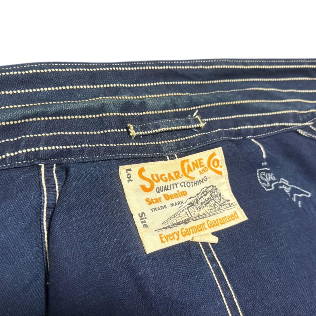 ジャケット・アウター SUGAR CANE 9oz WABASH STRIPE SACK COAT