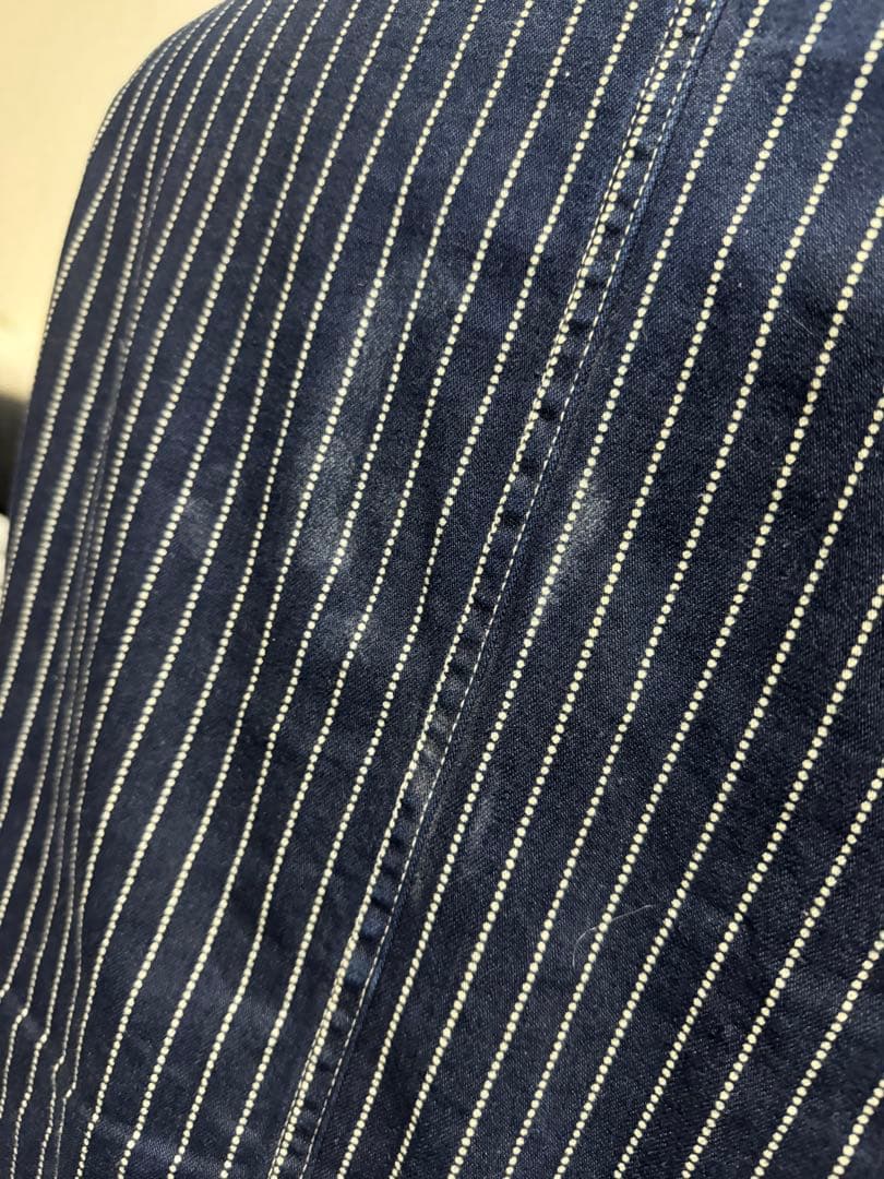 ジャケット・アウター SUGAR CANE 9oz WABASH STRIPE SACK COAT