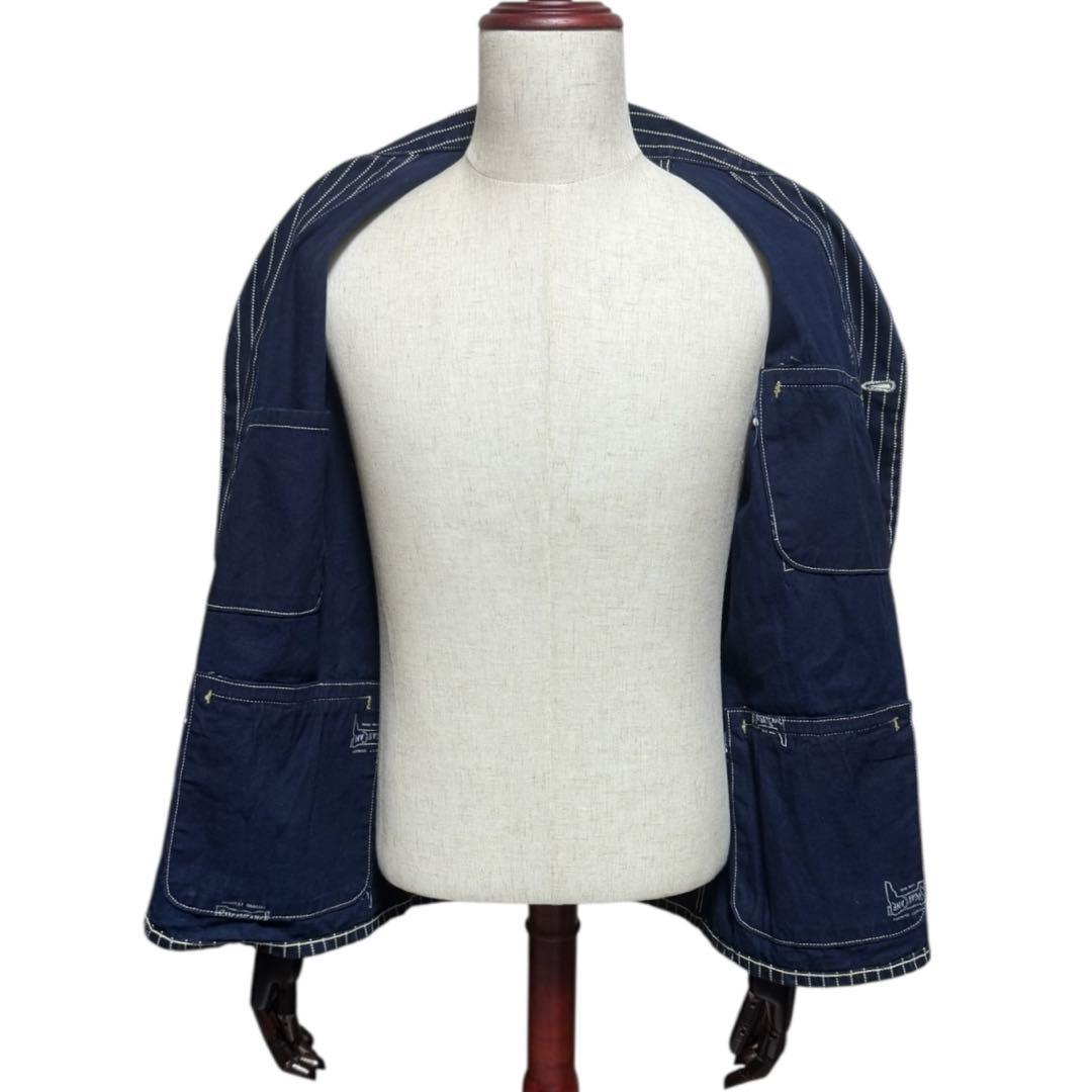 ジャケット・アウター SUGAR CANE 9oz WABASH STRIPE SACK COAT