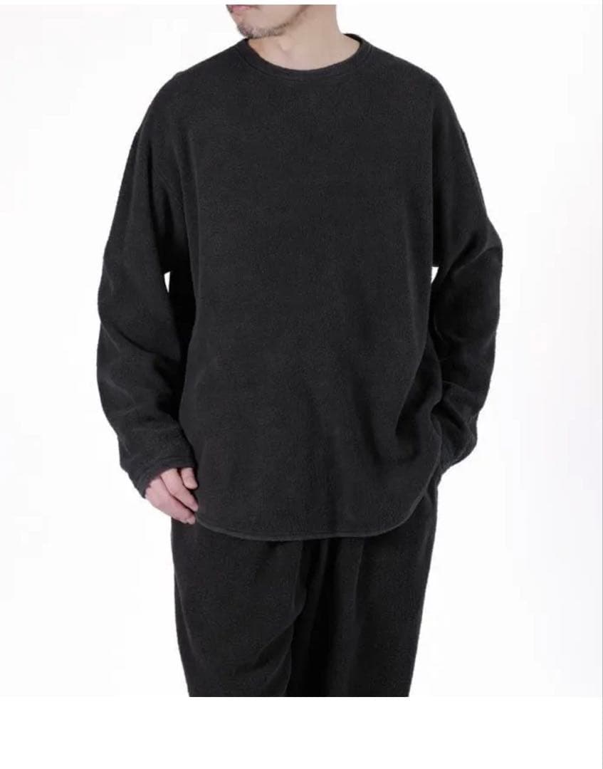 comoli 25aw フリース　クルーネック　サイズ3