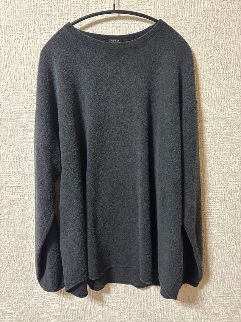 comoli 25aw フリース　クルーネック　サイズ3
