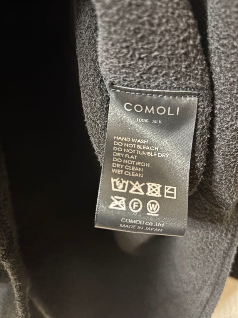 comoli 25aw フリース　クルーネック　サイズ3