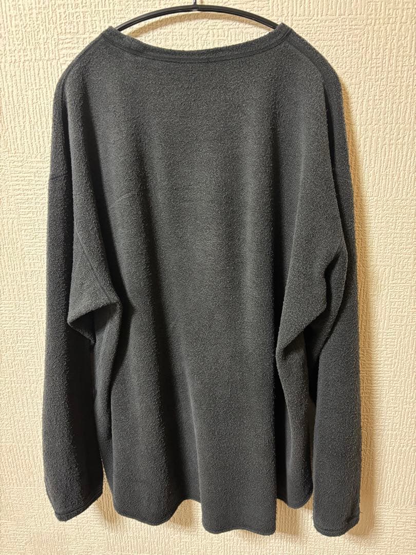 comoli 25aw フリース　クルーネック　サイズ3