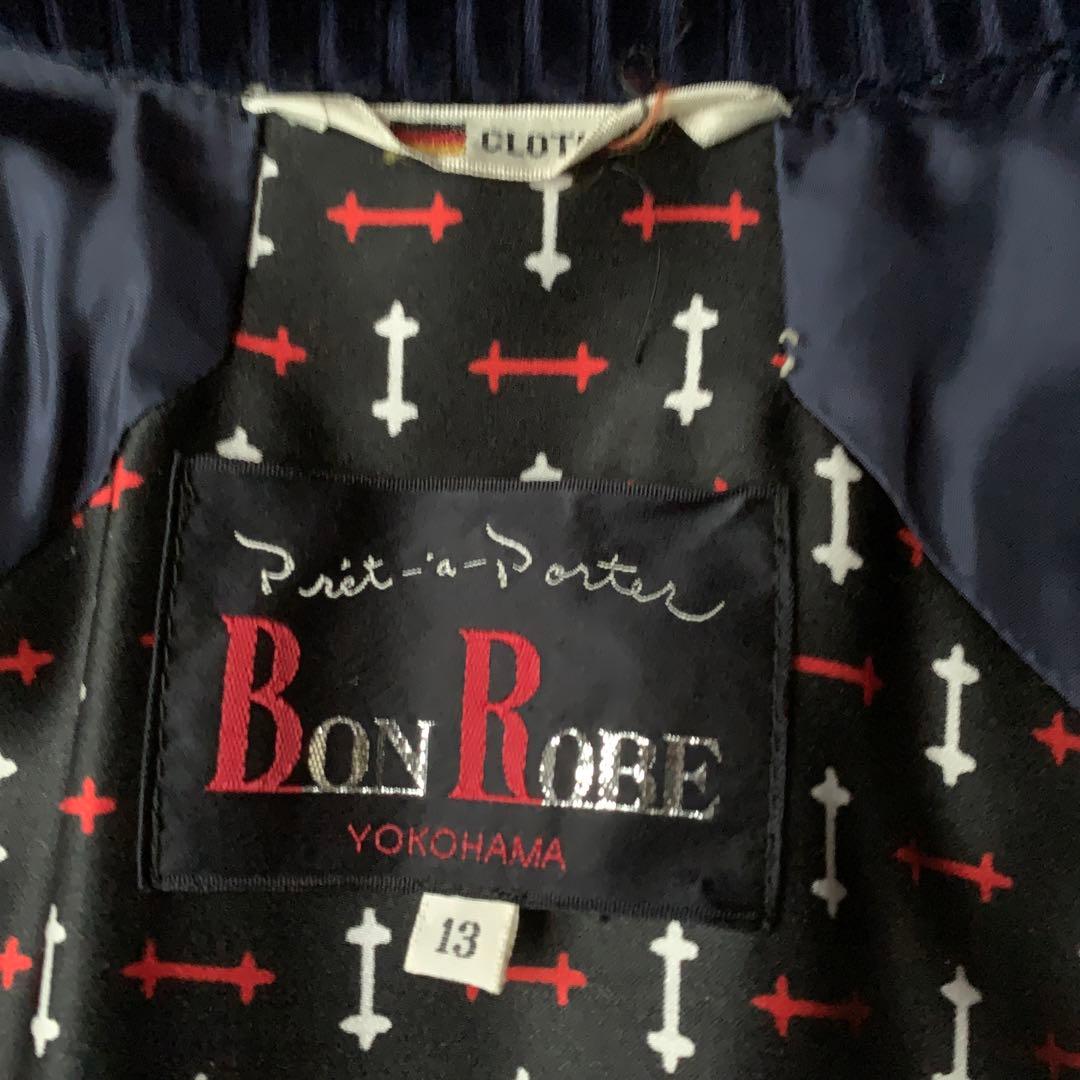 入手困難 90s ベルベット ベロア ロング コート レトロ 一点物 古着 上品