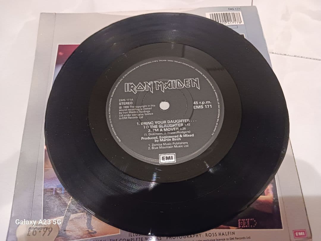 IRON MAIDEN 1990 EP アイアンメイデン レコード