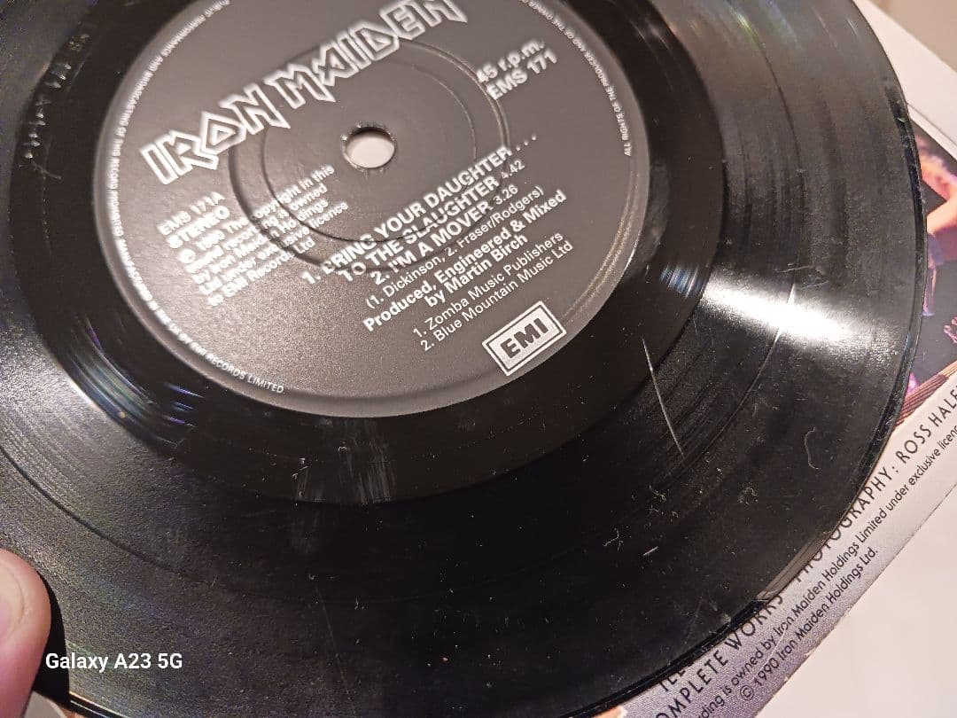 IRON MAIDEN 1990 EP アイアンメイデン レコード