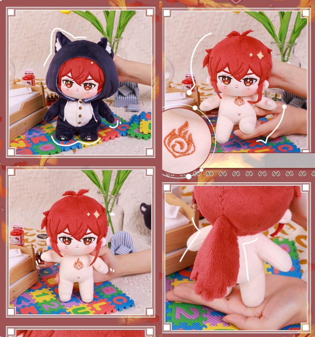 着せ替えぬいぐるみ　ディルック/衣装セット
