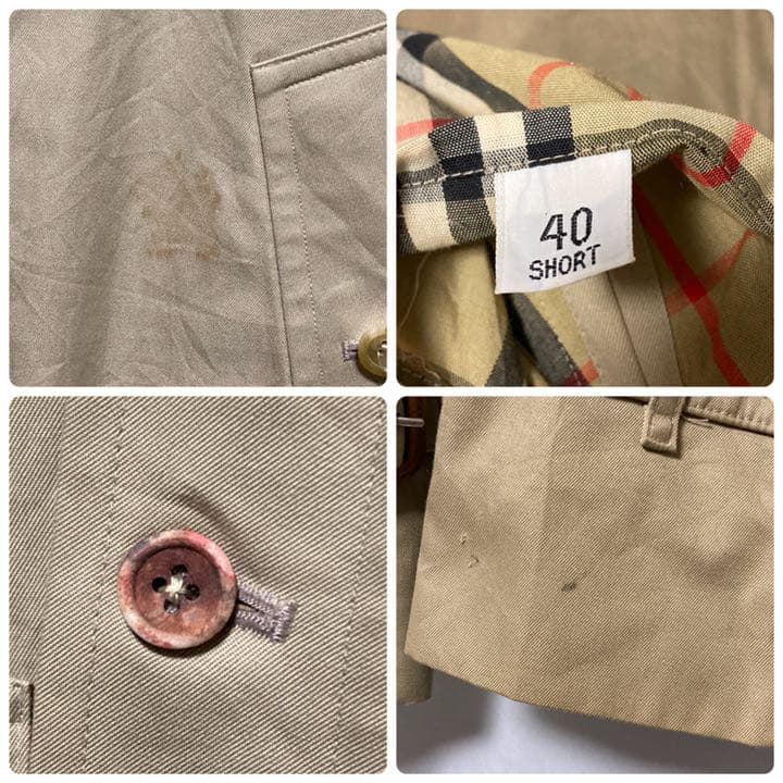 Burberry's バーバリーズ トレンチコート ノバチェック ベージュ 40
