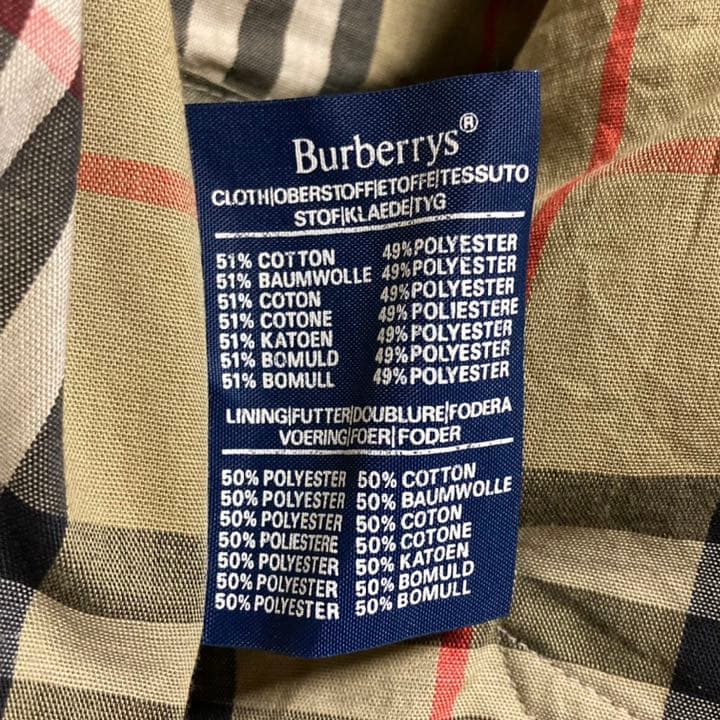 Burberry's バーバリーズ トレンチコート ノバチェック ベージュ 40