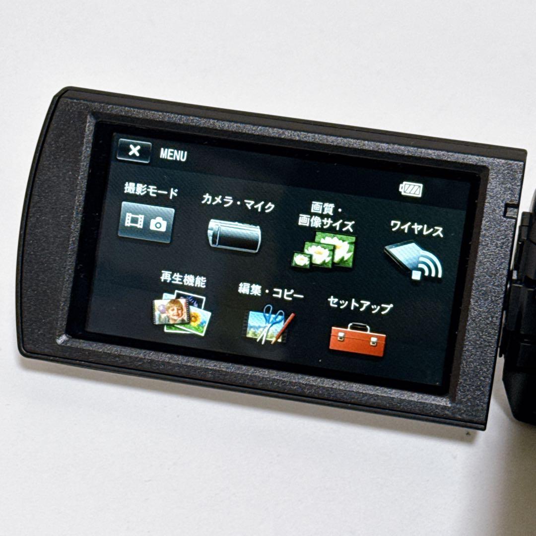【美品】SONY ビデオカメラ HDR-CX675 ハンディカム ブラック