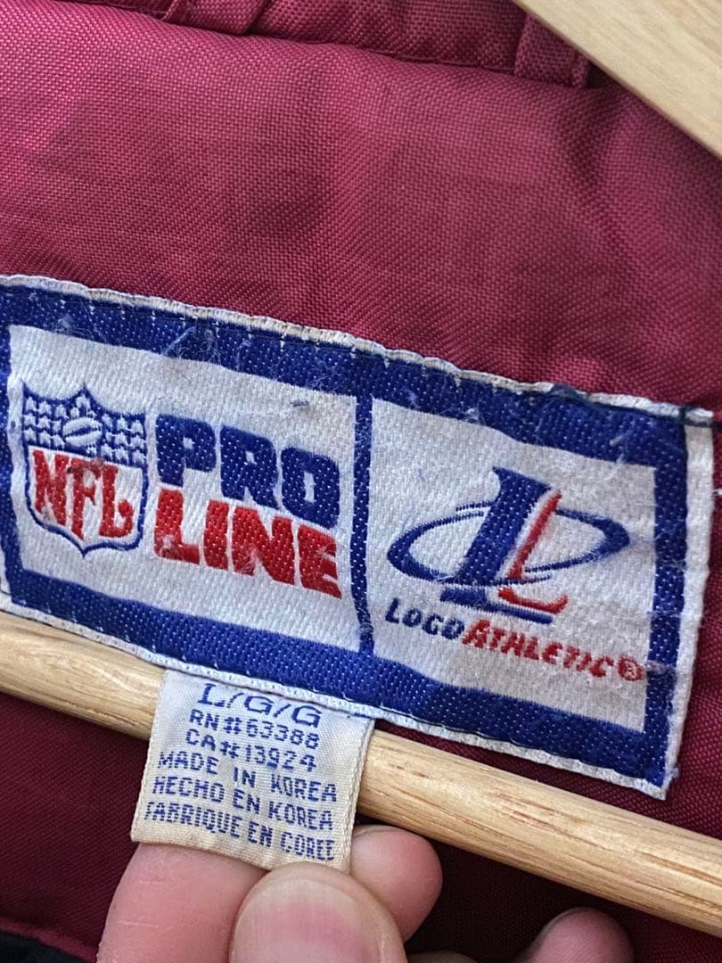 Champion Washington Redskins ジャケット