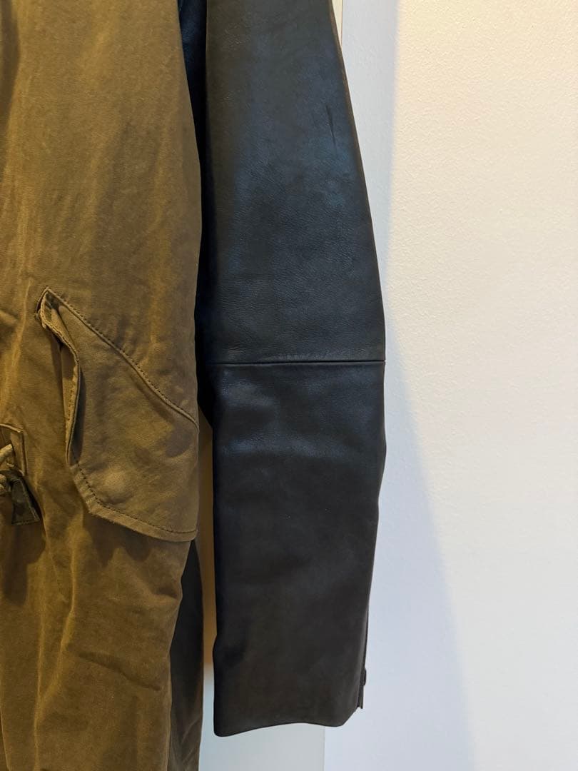 mimimi DIESEL フード付きモッズコート Mサイズ オリーブ