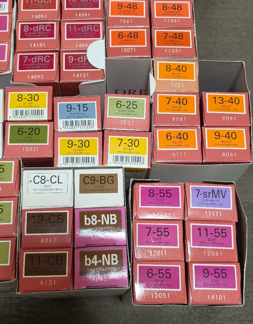 ミルボン　カラー剤 新品　87本　カラーリング剤　オルディーブ