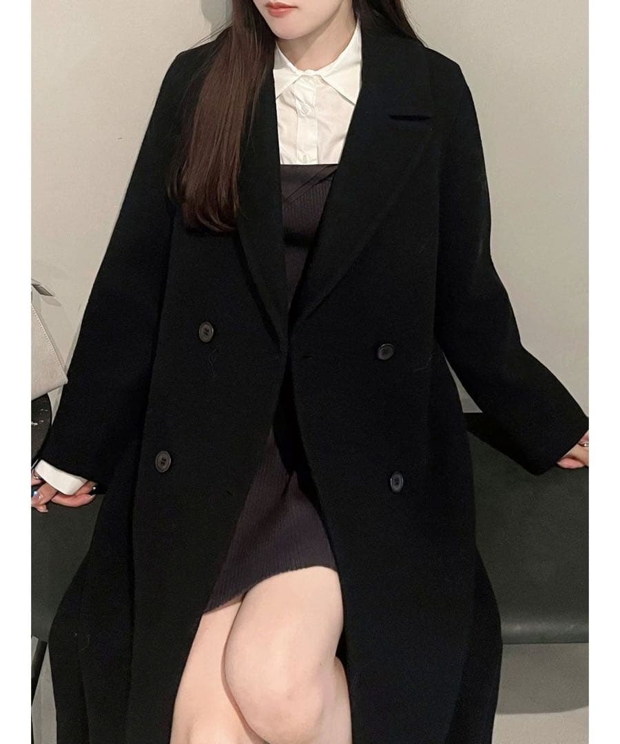 マーキュリーデュオ　ウールチェスターコート