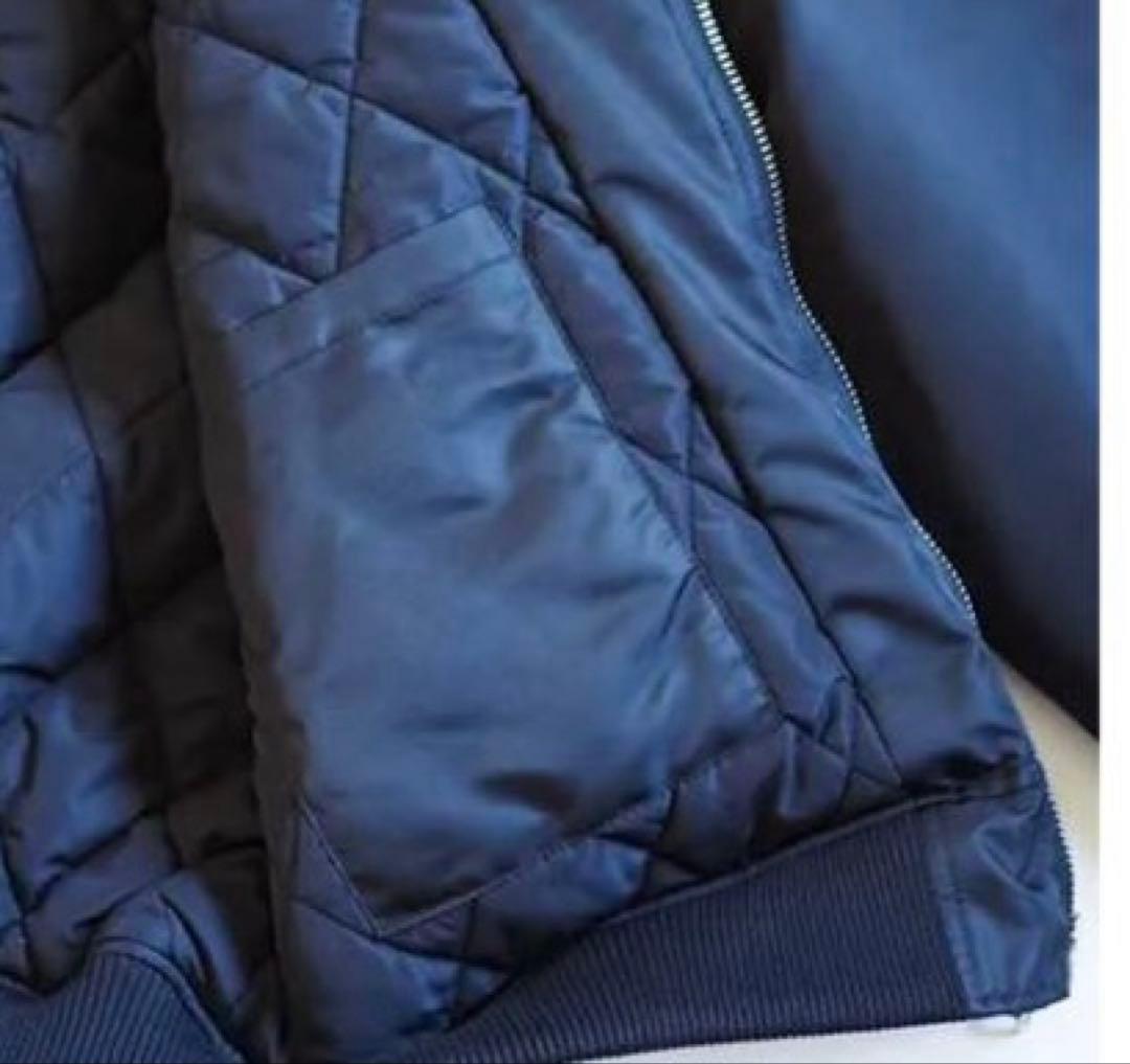 WAX \"Bomber jacket\" ブラック