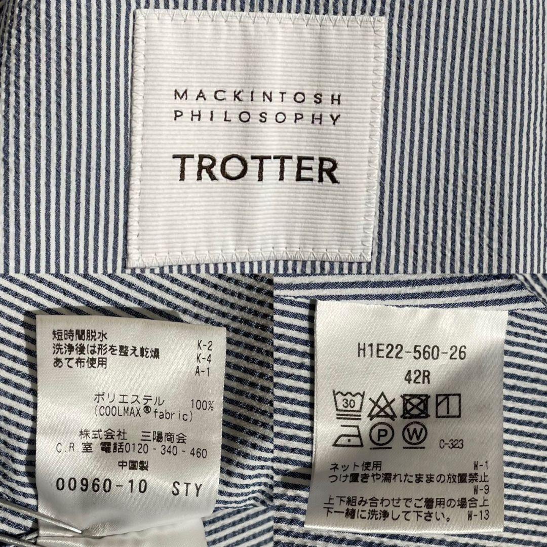 美品☆マッキントッシュ　テーラードジャケット　トロッター　42