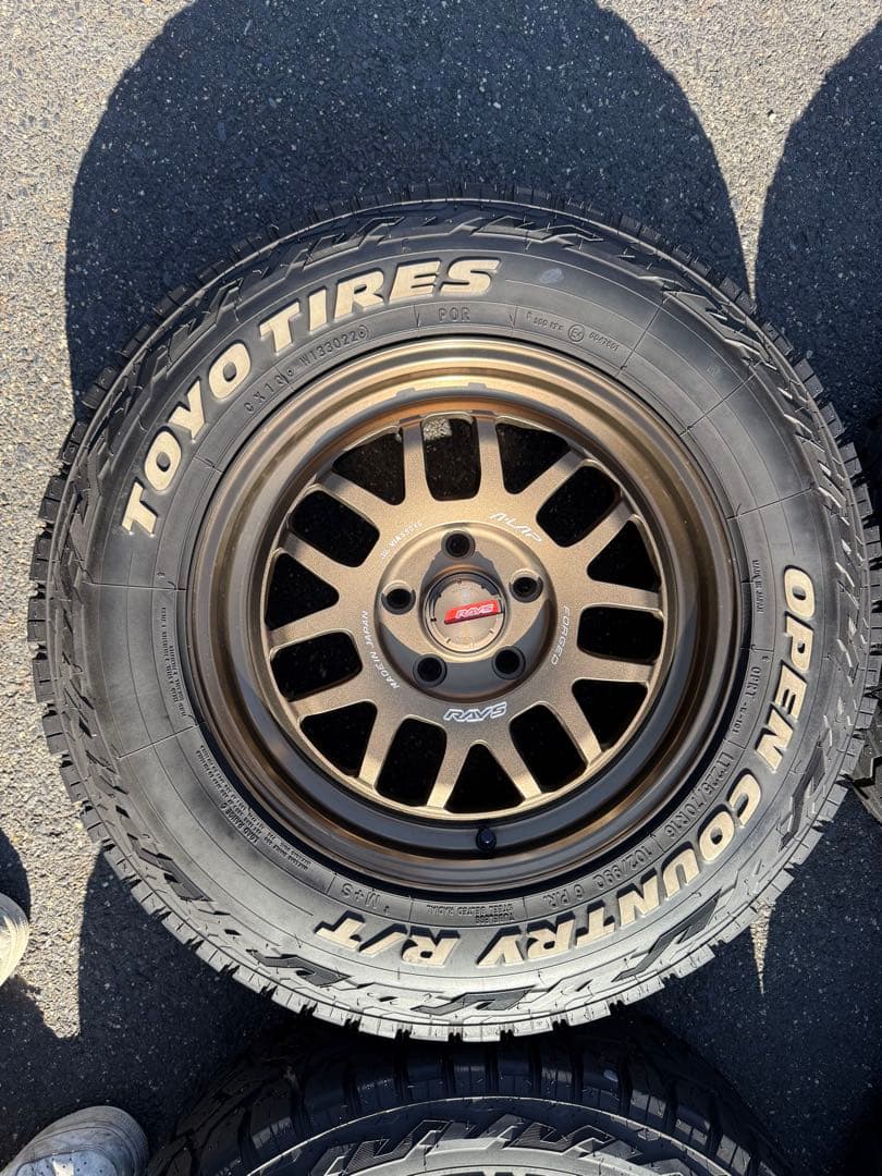 RAYS LAP-07X ホイール4本セット TOYO TIRES