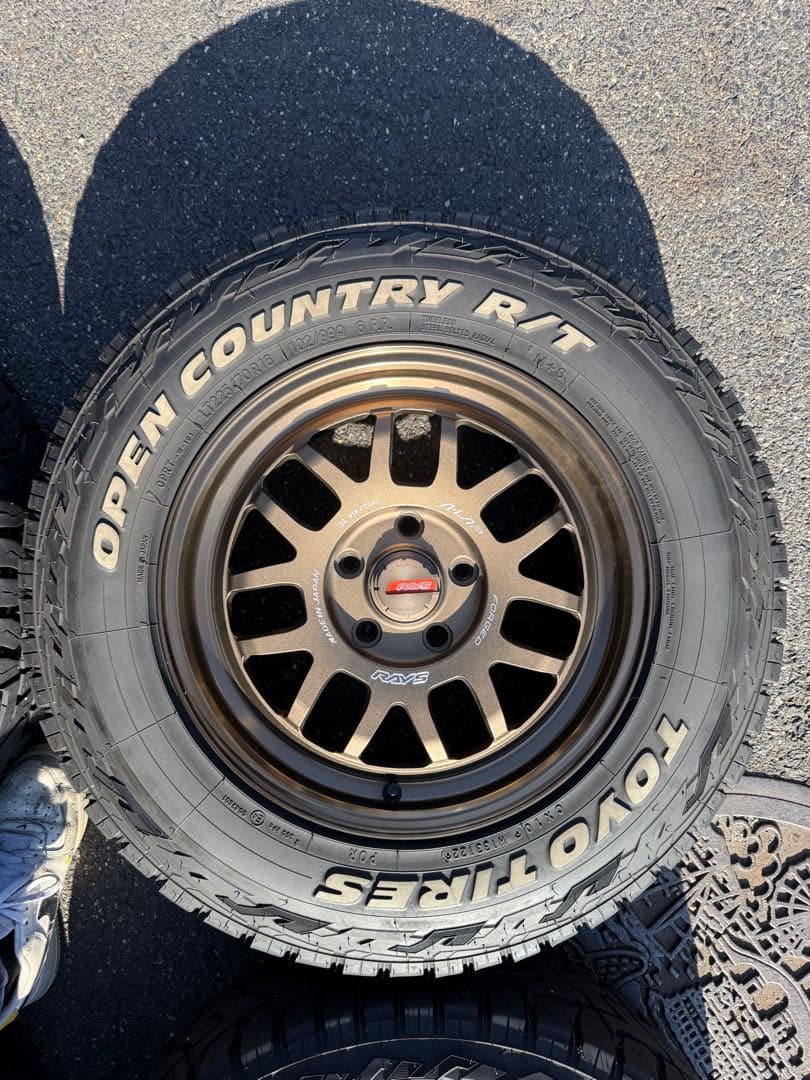 RAYS LAP-07X ホイール4本セット TOYO TIRES