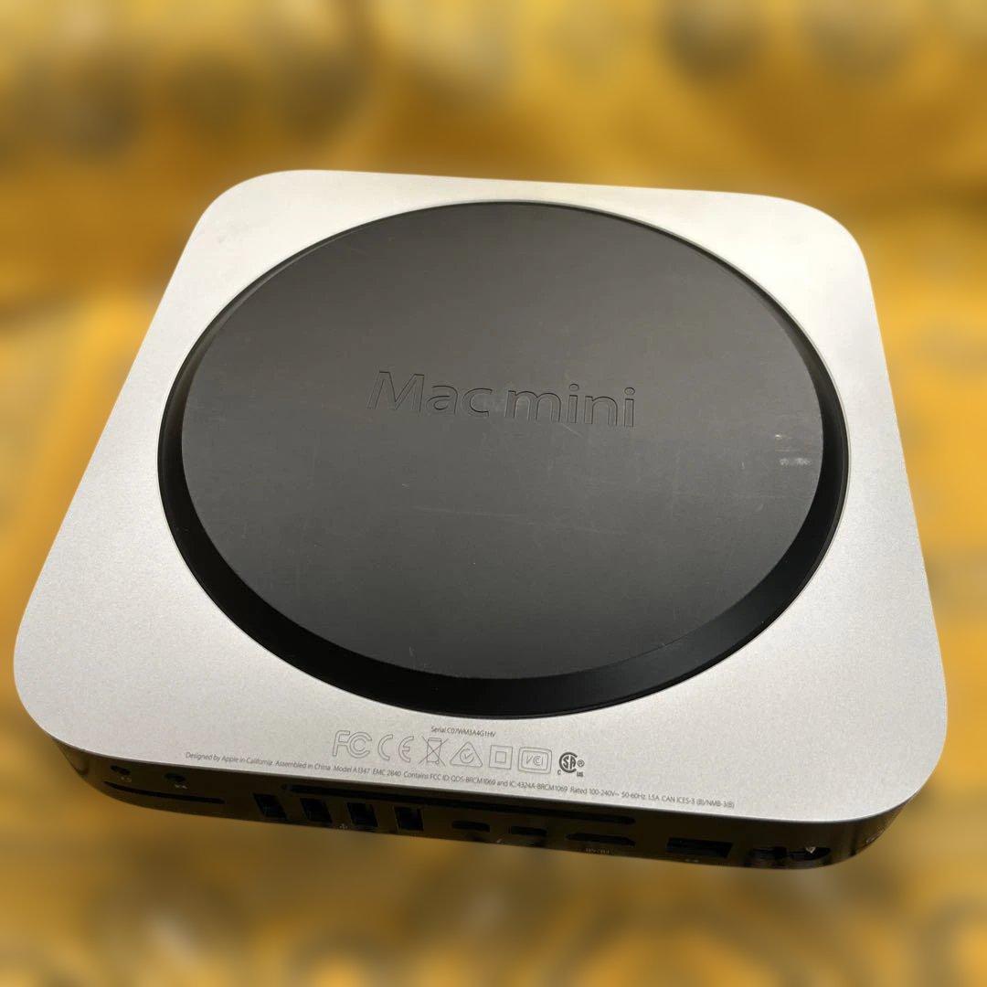 Macデスクトップ macmini Late2014 i5 1.4GHz 4GB SSD250GB