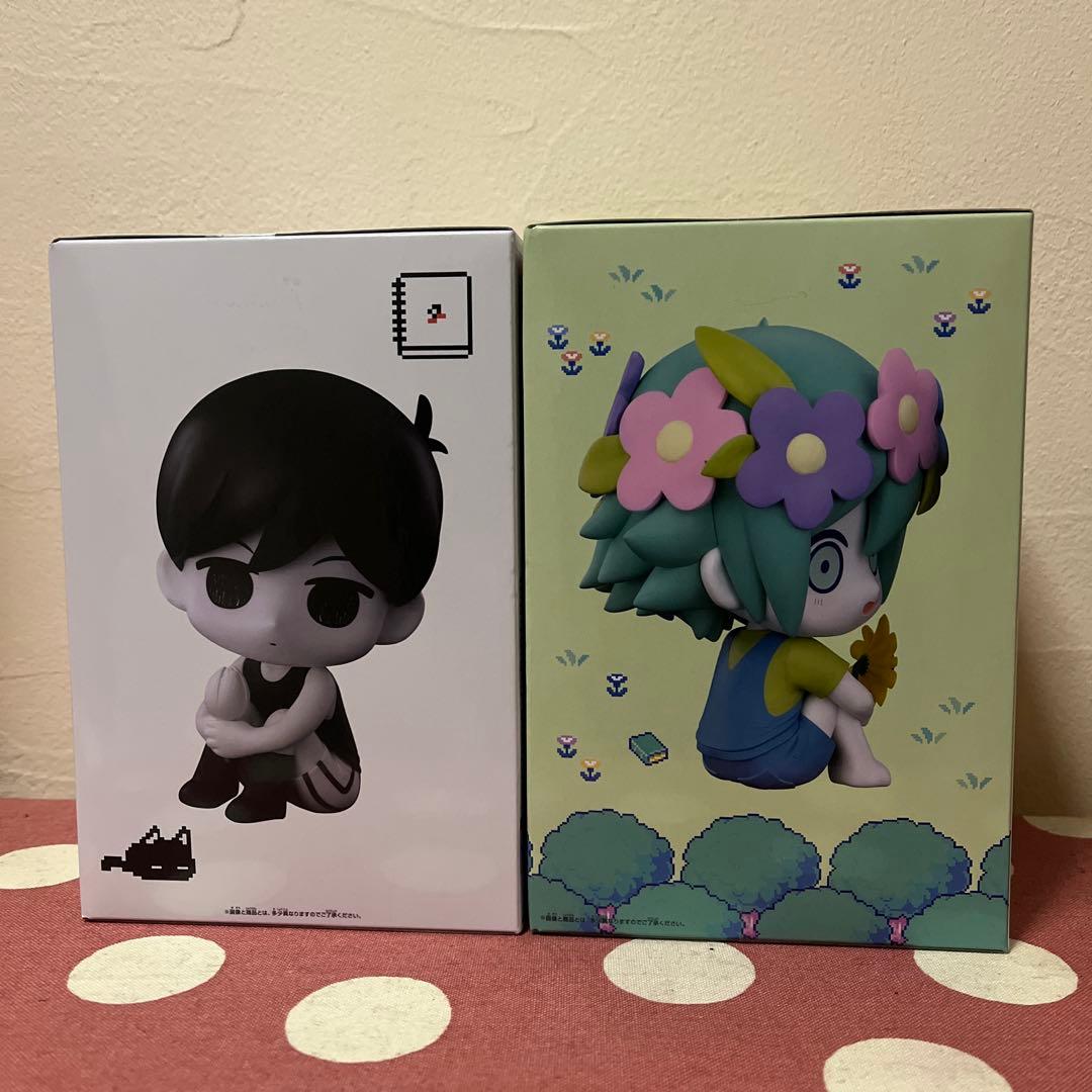 OMORI おすわりフィギュア-オモリ&バジル-合計16体セット