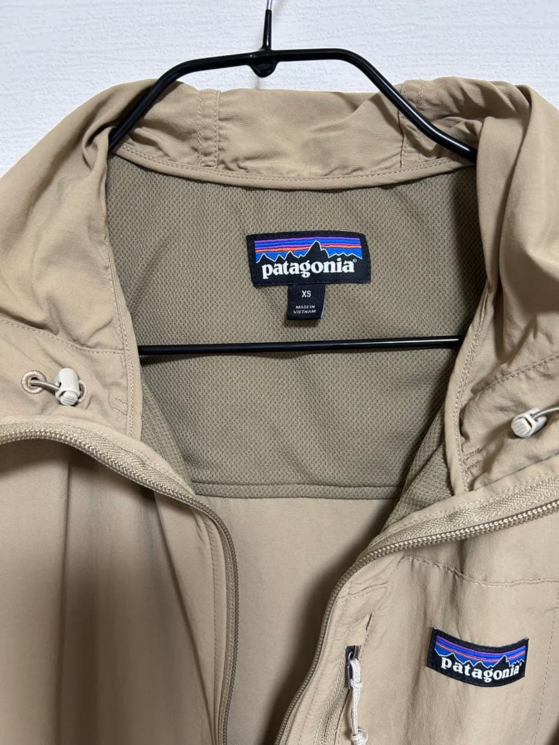 パタゴニア Patagonia テズロンジャケット ベージュ XS 廃盤モデル