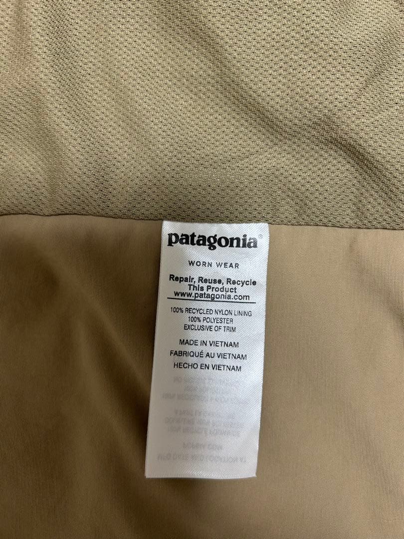パタゴニア Patagonia テズロンジャケット ベージュ XS 廃盤モデル