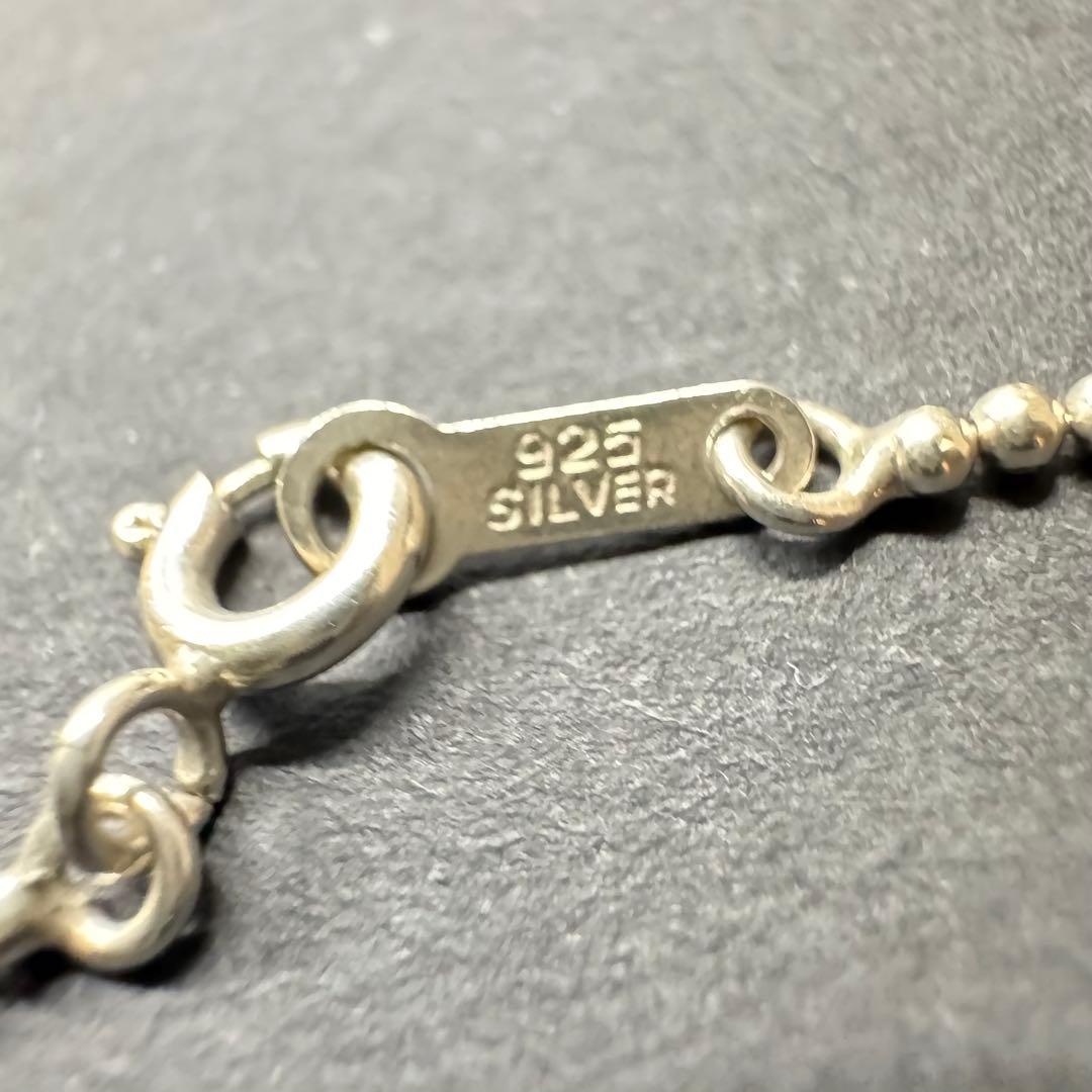 【45㎝ 1.4㎜ボール】ボールチェーンネックレス silver925