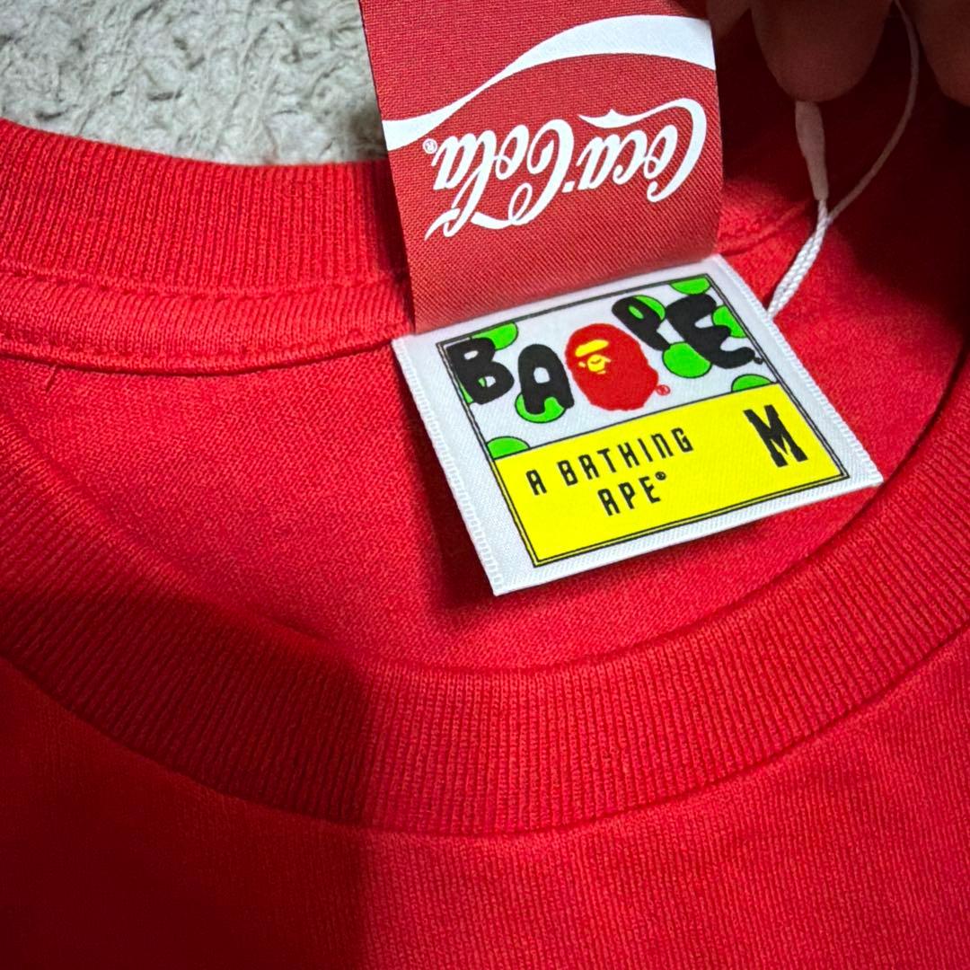 A BATHING APE BAPE COCA-COLA tシャツ M