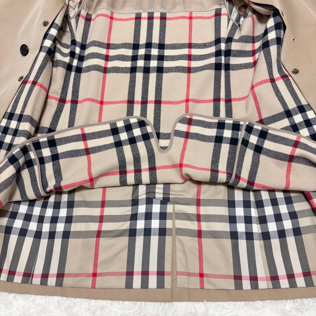 美品 バーバリー ロンドン トレンチコート ライナー ハニーベージュ M