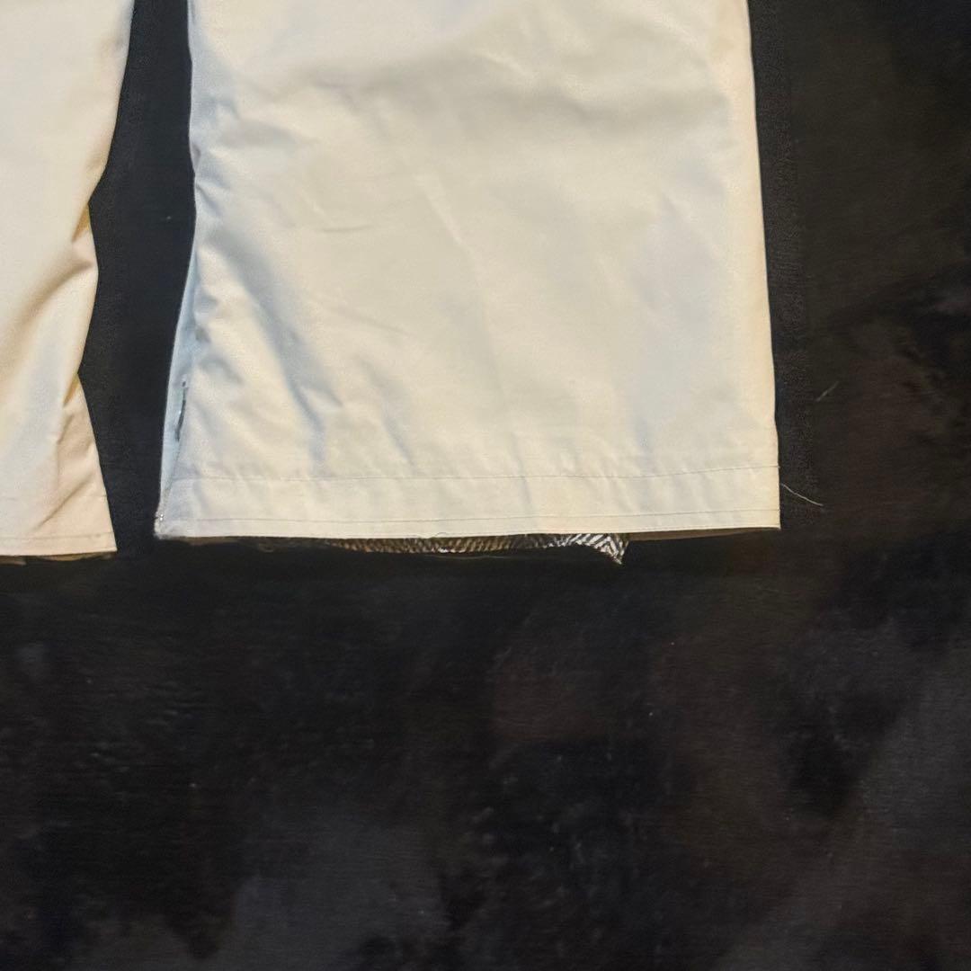クイックシルバー　QUIKSILVER スノボウェア パンツ 防水1万 白 M