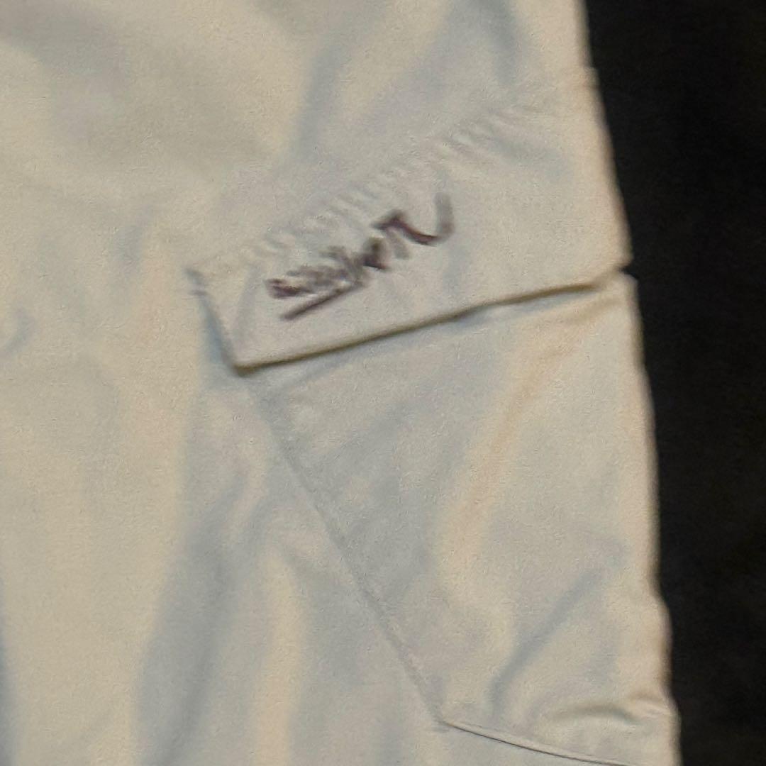 クイックシルバー　QUIKSILVER スノボウェア パンツ 防水1万 白 M