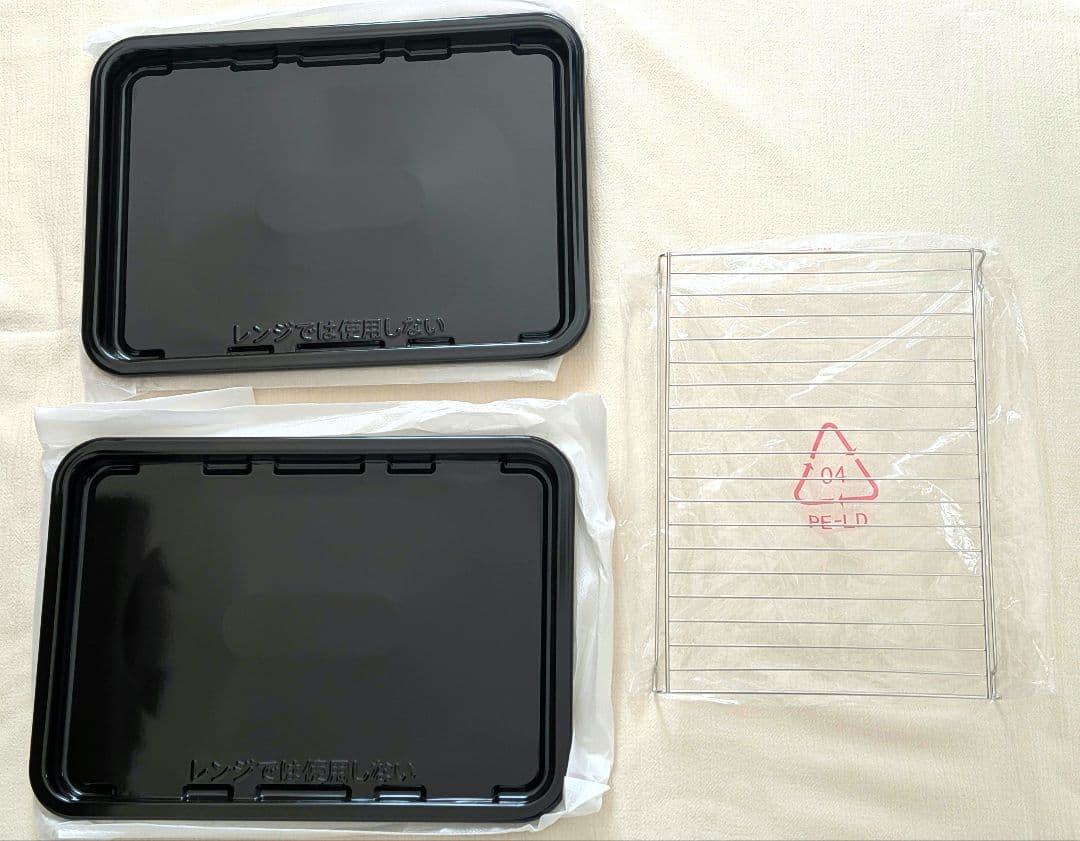 新品 未使用　ヘルシオ　角皿　調理 網　AX-RS1C　オーブン　皿　レンジ
