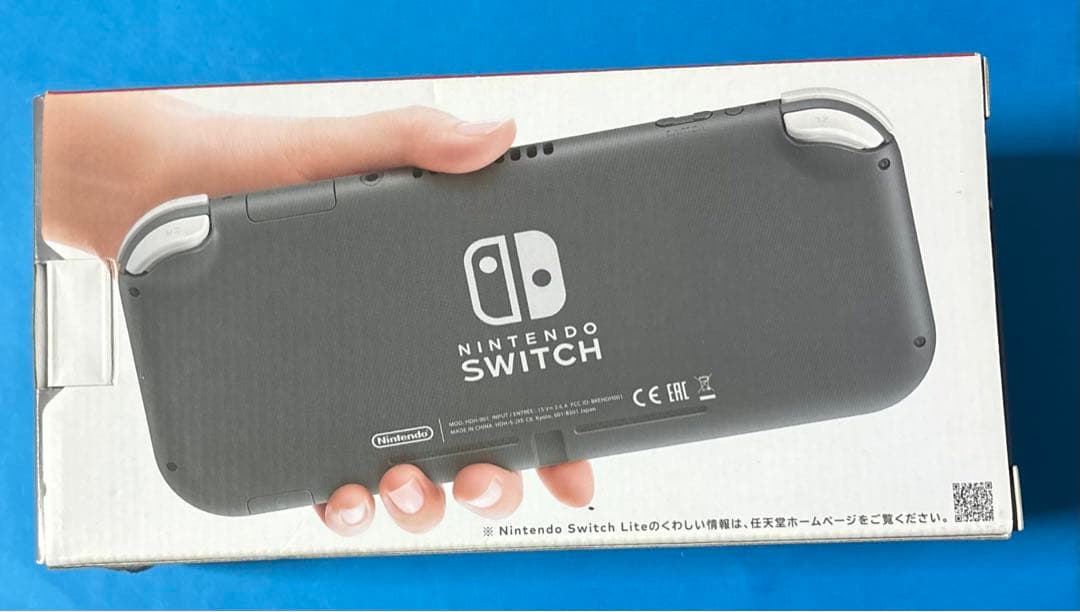 Nintendo Switch Lite グレー本体　箱付き 【動作確認済】